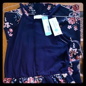 French Grey Maxi Dress